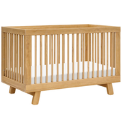 Hudson 3-in-1 Convertible Crib - Honey