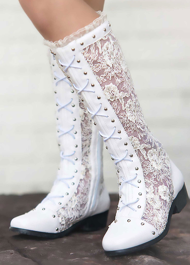 GRAMERCY BOOT WHITE