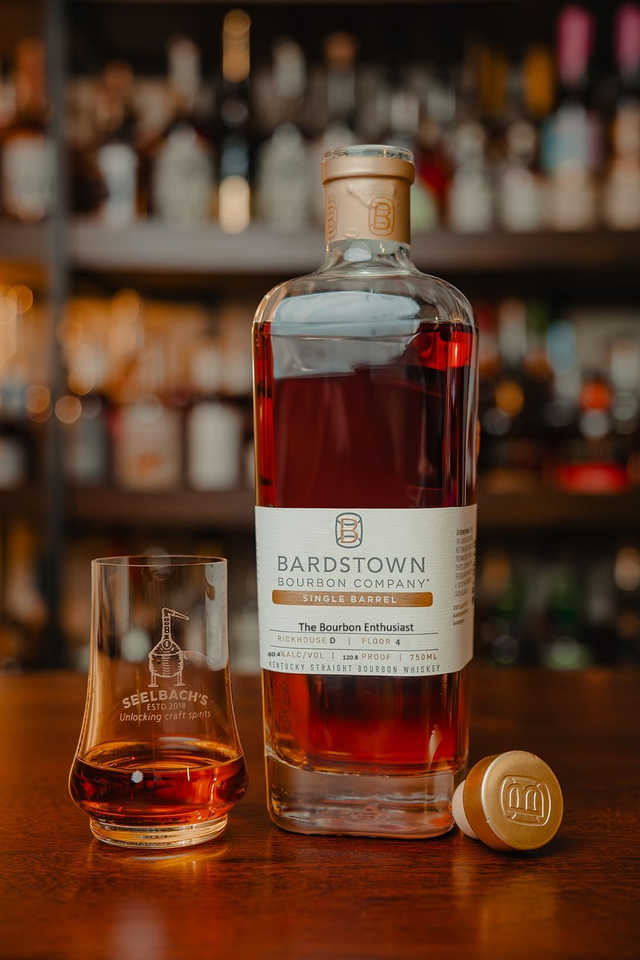 Bardstown Bourbon Co. Single Barrel Bourbon #19-0761 120.8 proof - Selected by The Bourbon Enthusiast