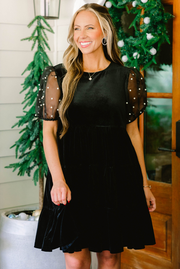 Staying True Dress, Black