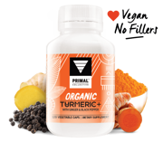 Organic Turmeric + Capsules (Vegan)