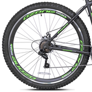 29" Ozone 500 Fragment Black, Replacement  Rear Wheel