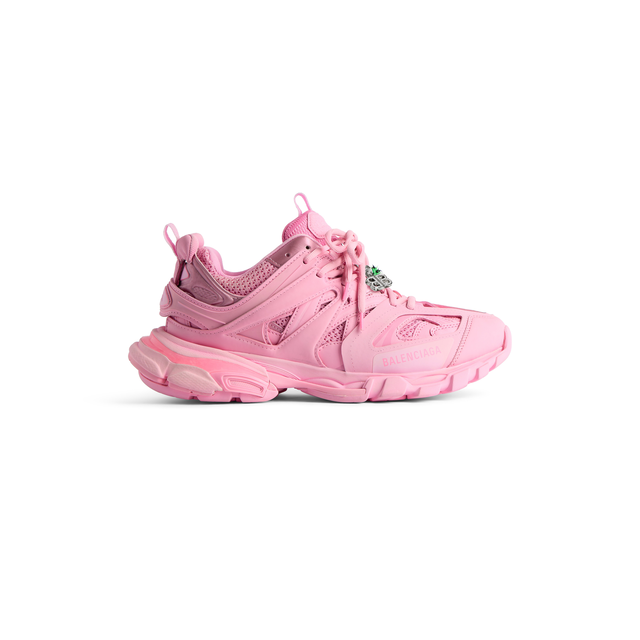 Sneaker Track Avec Charms pour Femme en Rose