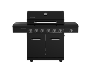Deluxe 7-Burner Gas Grill with Stainless Steel Side Burner