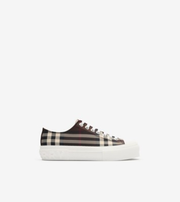 Check Sneakers in Mahogany - Women | Burberry® Official