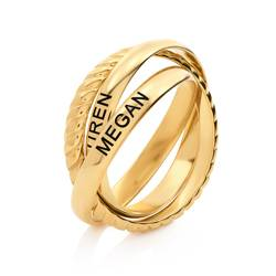 Rainbow Magic Girls Name Necklace in 18K Gold Vermeil