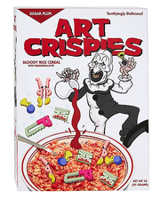 Art the Clown Crispies Cereal Box Sign - Terrifier
