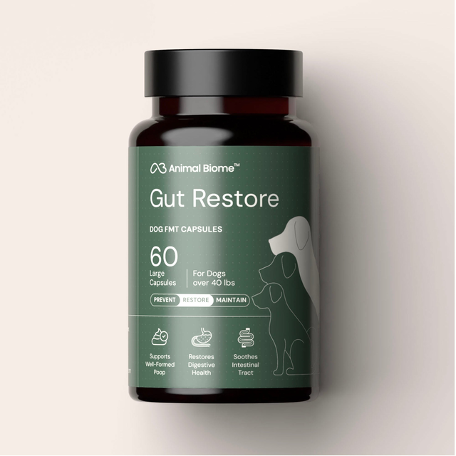 DoggyBiome™ Gut Restore Supplement from Standard Diet-Fed Dogs