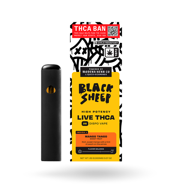 Liquid Diamonds Disposable: Mango Tango (Indica) 2g