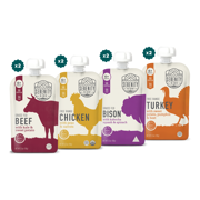 Ethically Sourced Meat Baby Food Pouch Variety Pack