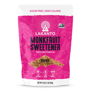 Brown Monkfruit and Erythritol Sweetener - Brown Sugar Replacement