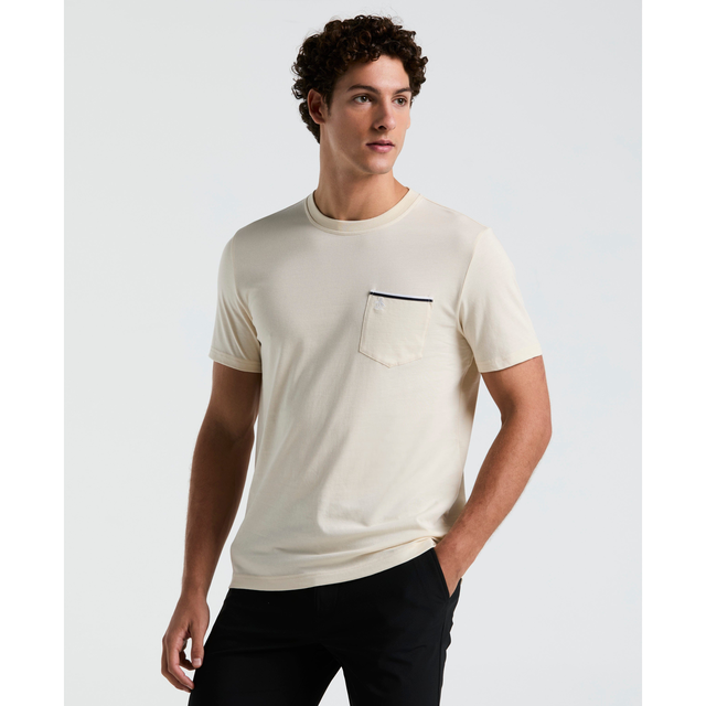 Jersey Earl Tape Tipped Pocket Tee