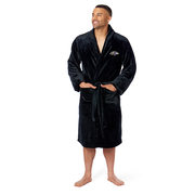 NFL Baltimore Ravens Silk Touch Robe, L/XL Lounge Wear, Soft Wrap Around Sleepwear, 26x47 Inches