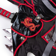 NEW Red Ninja Warrior Halloween Costume