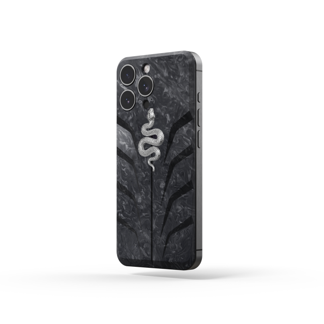 iPhone Case / RSC16 Silver Snake - Magnetic