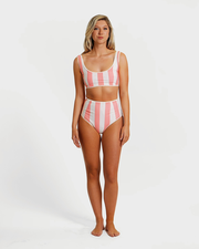 Cabana Stripe Bikini (Pink)