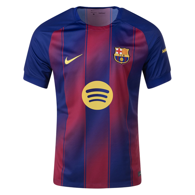 Nike Barcelona Home Jersey 25/26 (Deep Royal Blue/Midwest Gold)