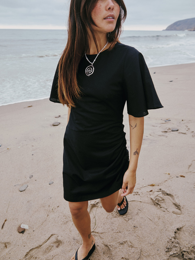 Belle Dress - Caviar Dreams White