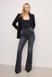 ALWAYS FITS GOOD LEGS FLARE JEANS | BLACK325
