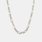 Silver Track Chain Necklace