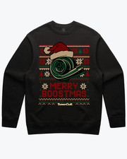 MERRY BOOSTMAS CHRISTMAS SWEATER