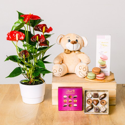 Sweet Medley: Gourmet Gift Basket