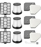 Shark Clean Lightweight Cordless Cleaner with HEPA Filter, Powerful Suction, Portable, Rechargeable, Auto-Empty System, Stick Vacuum for Pet Hair, Motorized Hand Tool Accessory BU3523, Compact, White