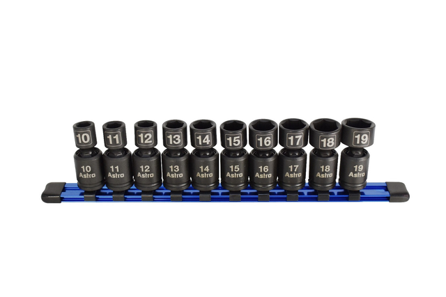 Astro 10-Piece 3/8_ Drive Nano Pinless Universal Impact Sockets - Metric (78344M)