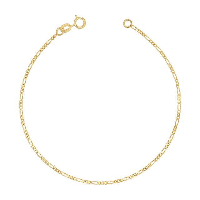 Baby Figaro Chain Bracelet