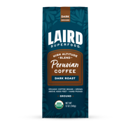 Organic Peruvian Dark Roast Ground Coffee
