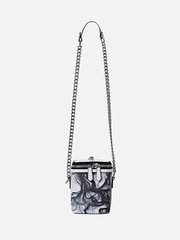Ink Swirl Mini Chain Bag