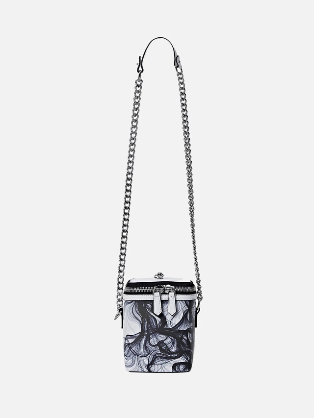 Ink Swirl Mini Chain Bag