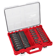 Milwaukee 49-66-6805 SHOCKWAVE 3/8” Impact Duty Socket PACKOUT Set - 36 PC