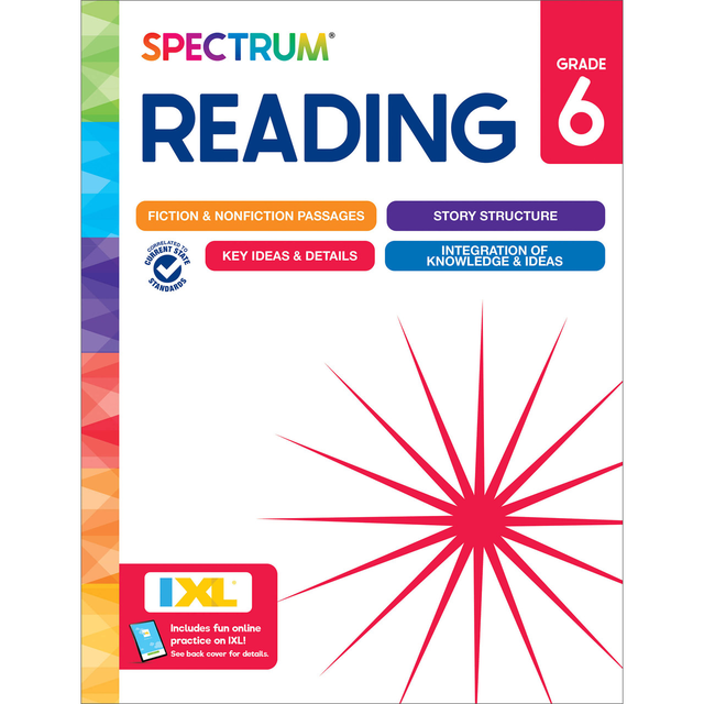 Spectrum Reading Workbook Grade 6 eBook (PDF)