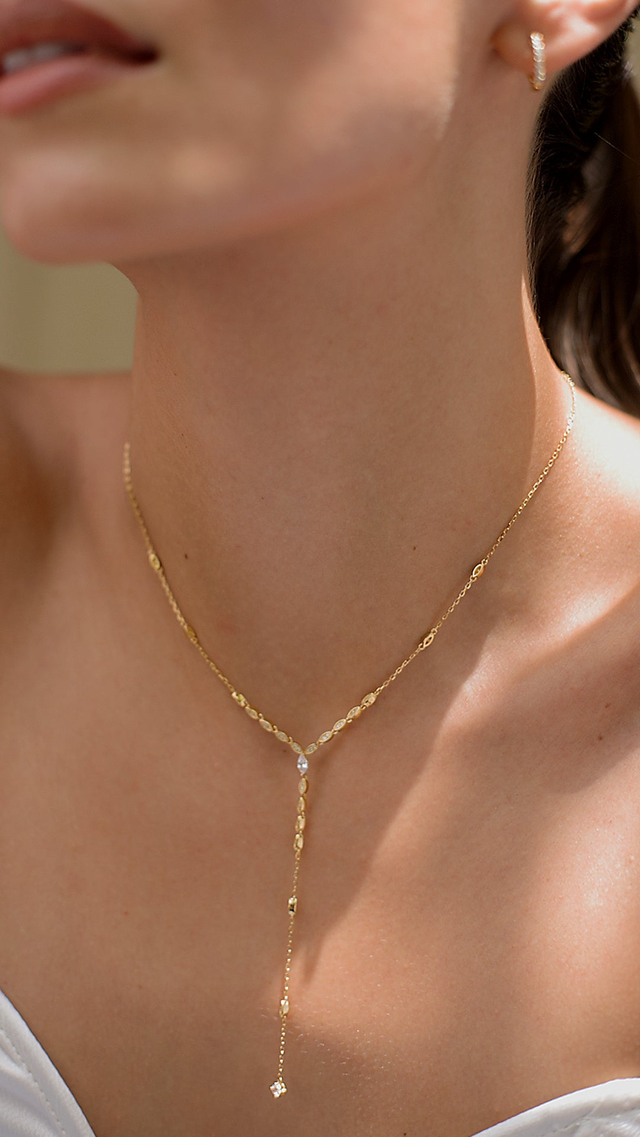 Calluna Necklace Gold Vermeil