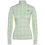 Rose Half Zip Baselayer Top - 100% Merino Wool - Sag