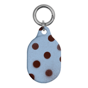 Mist Polka Dot AirTag Case