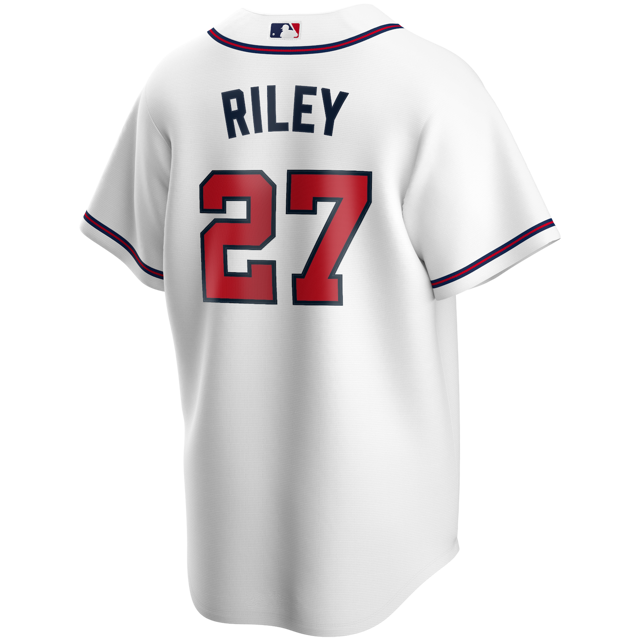 Austin Riley Jersey - Atlanta Braves Replica Adult Home Jersey
