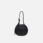 INA POTLI MEDIUM PEBBLE BLACK