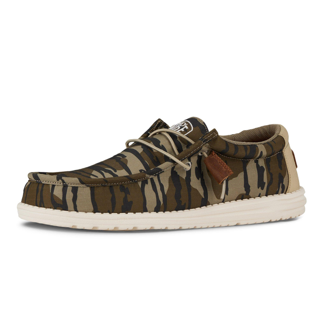 Hey Dude Mens Wally Mossy Oak Canvas Shoes ||P000788481||