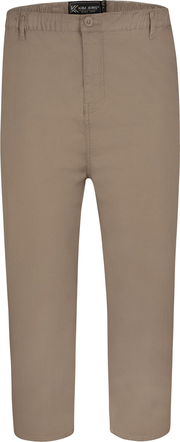 Kam Elasticated Waist Rugby Trouser - Stone