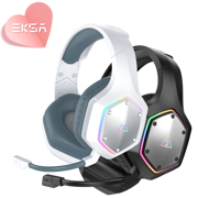EKSA® E1000 WT True 2.4 GHz Wireless Gaming Headset with ENC