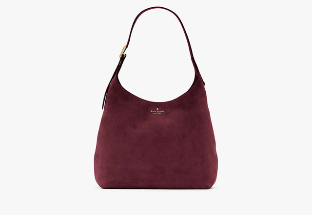 454 Suede Large Shoulder Bag