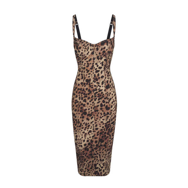 DOLCE&GABBANA X SKIMS SKIMS BODY DRESS | LEOPARD