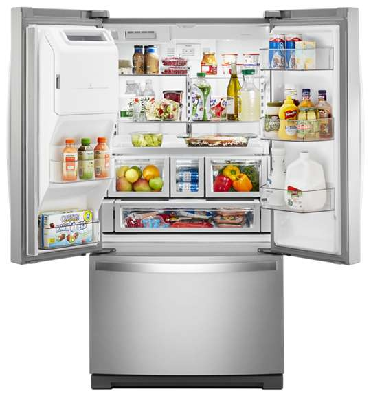 36-inch Wide French Door Refrigerator - 27 cu. ft.