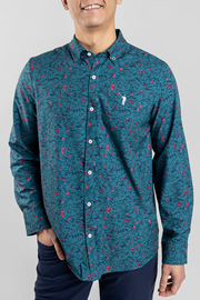 25,000 Bulbs Men's Long Sleeve Button Down