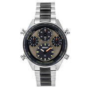 Seiko Prospex Speedtimer Limited Edition Chronograph Stainless Steel Brown Dial Solar SFJ005P1 100M Men's Watch