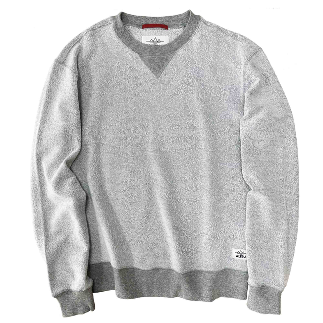 Reverse Crew loop terry Sweatshirt