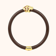 Fauna Panther All Weather Bangle® (AWB®) - Chocolate