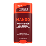 Bourbon Leather | Smooth Solid Deodorant